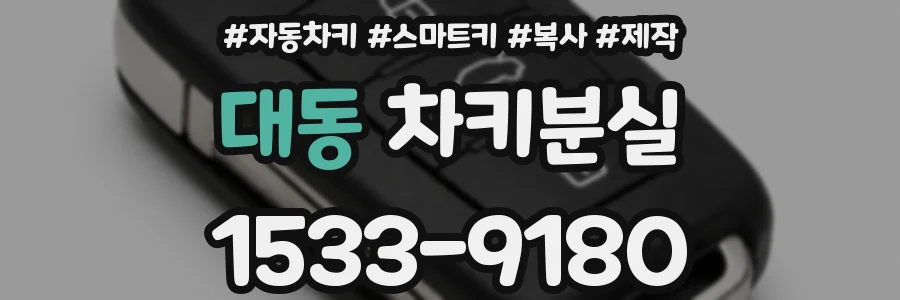 대동 차키분실