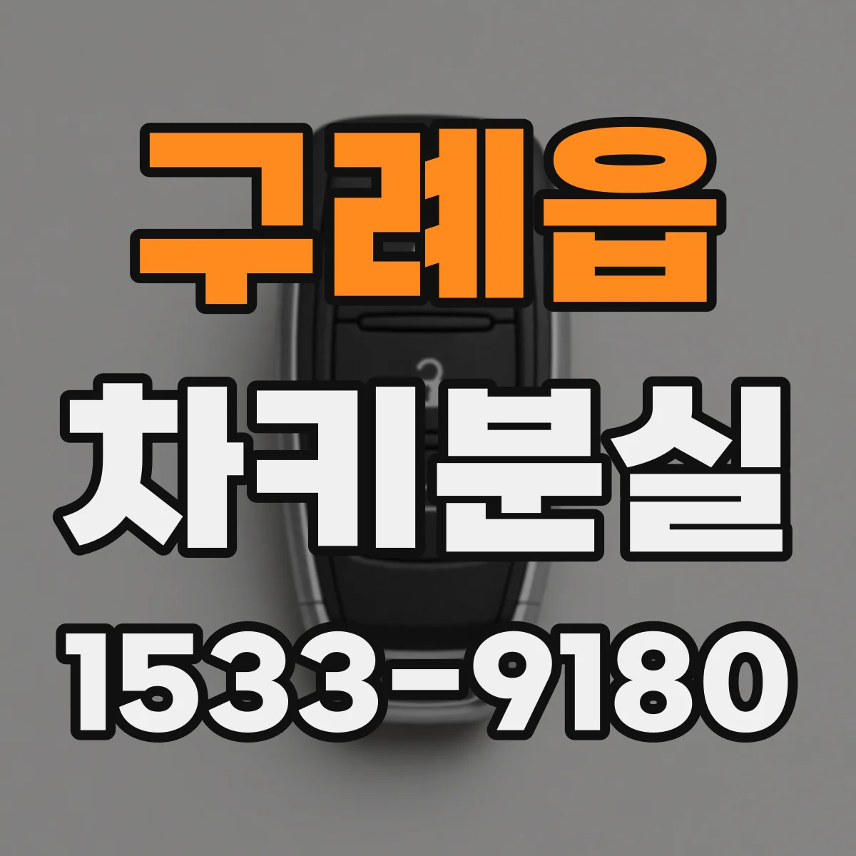 구례읍 차키분실