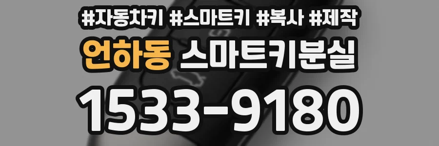 언하동 스마트키분실