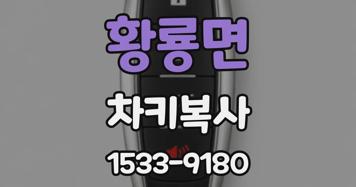 황룡면 차키복사