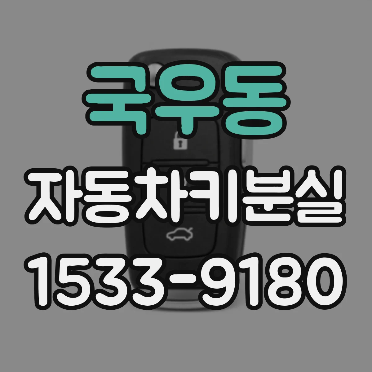 국우동 자동차키분실