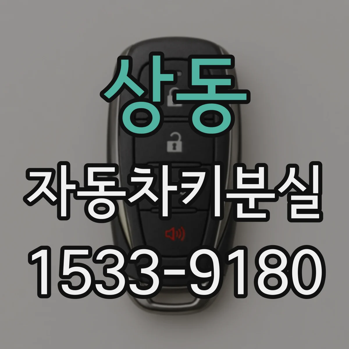 상동 자동차키분실