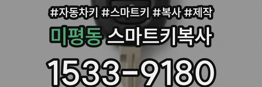 미평동 스마트키복사