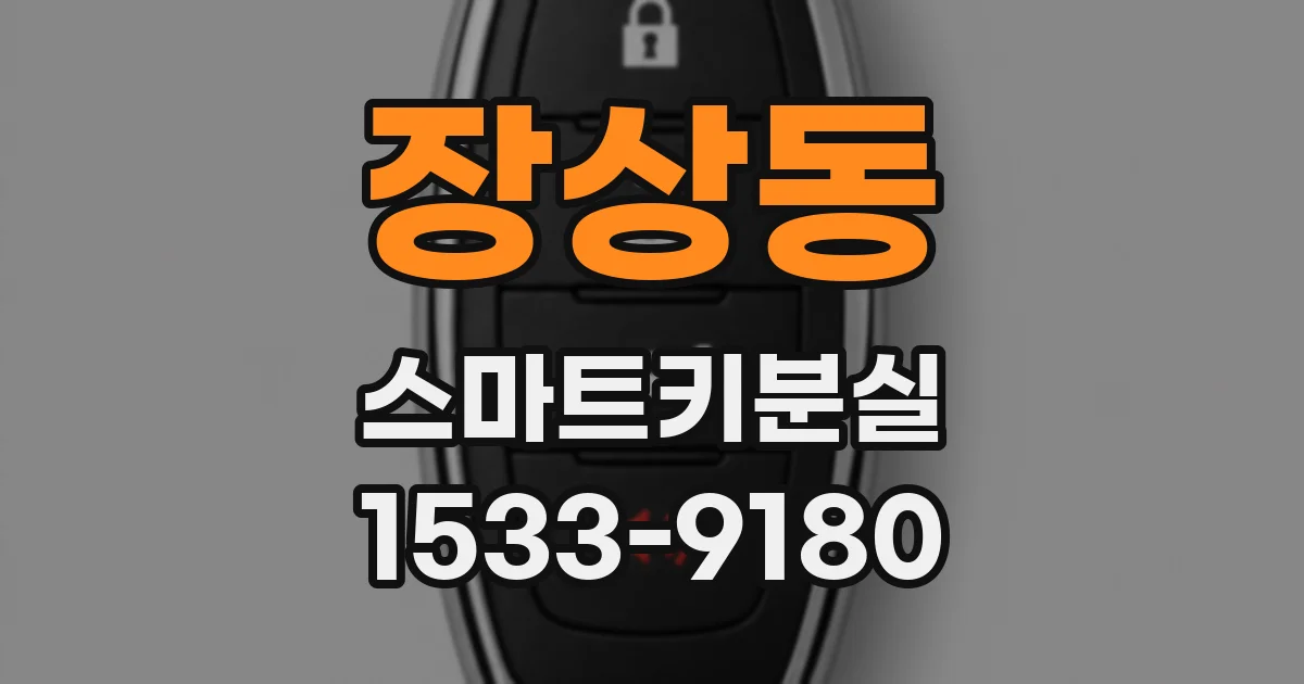 장상동 스마트키분실