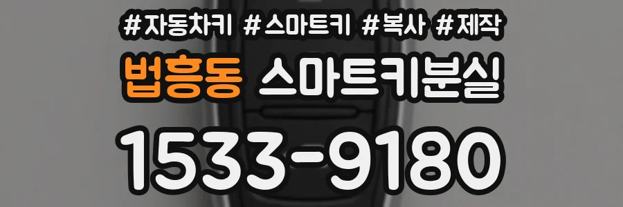 법흥동 스마트키분실