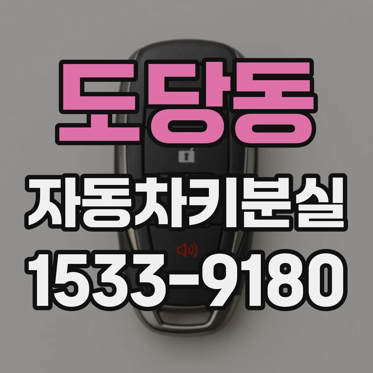 도당동 자동차키분실