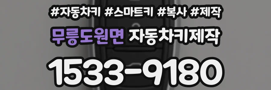 무릉도원면 자동차키제작