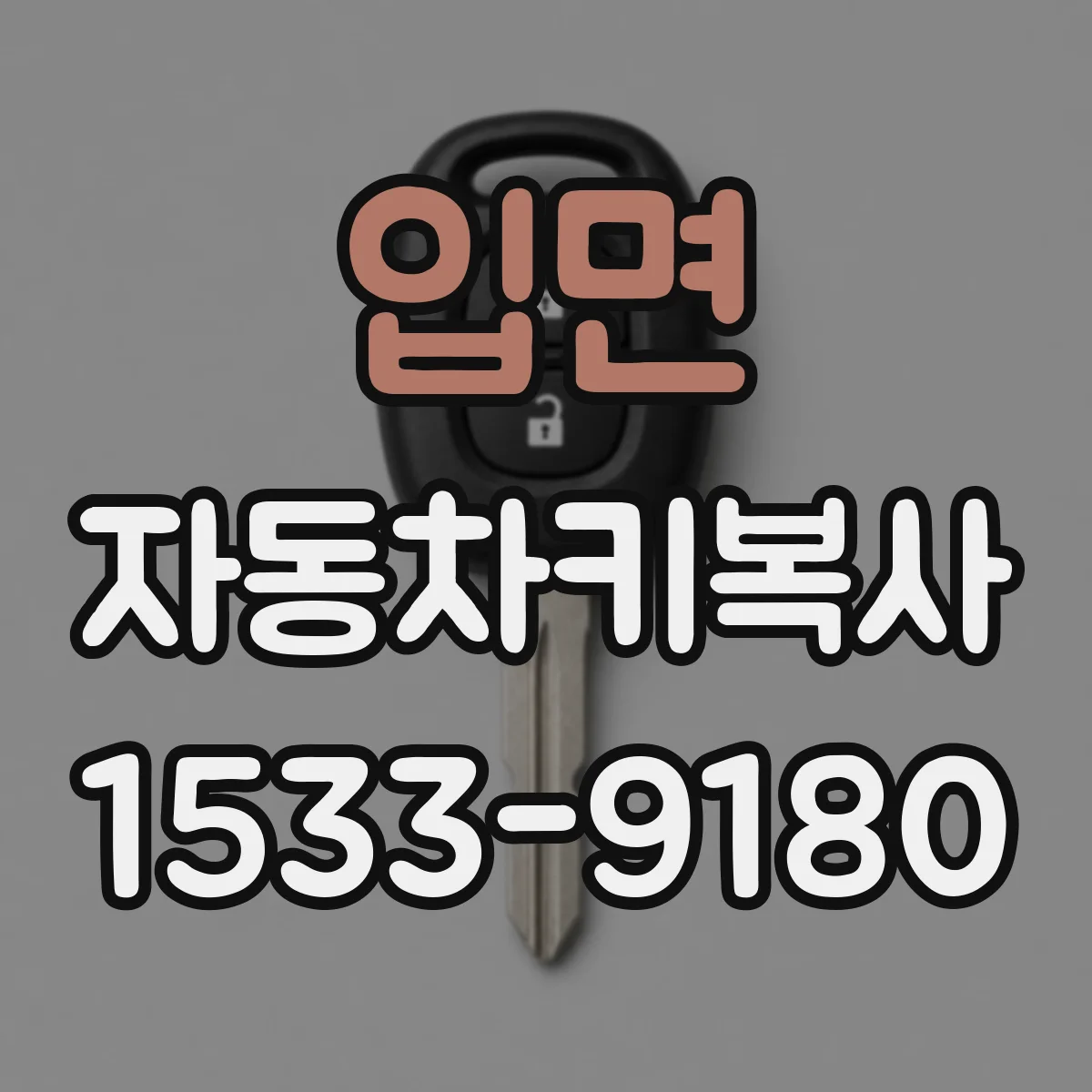 입면 자동차키복사