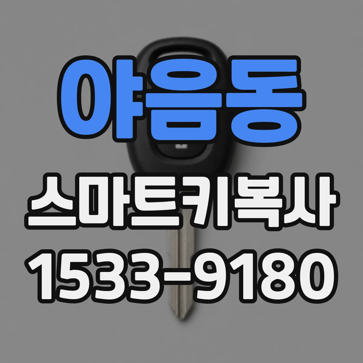 야음동 스마트키복사