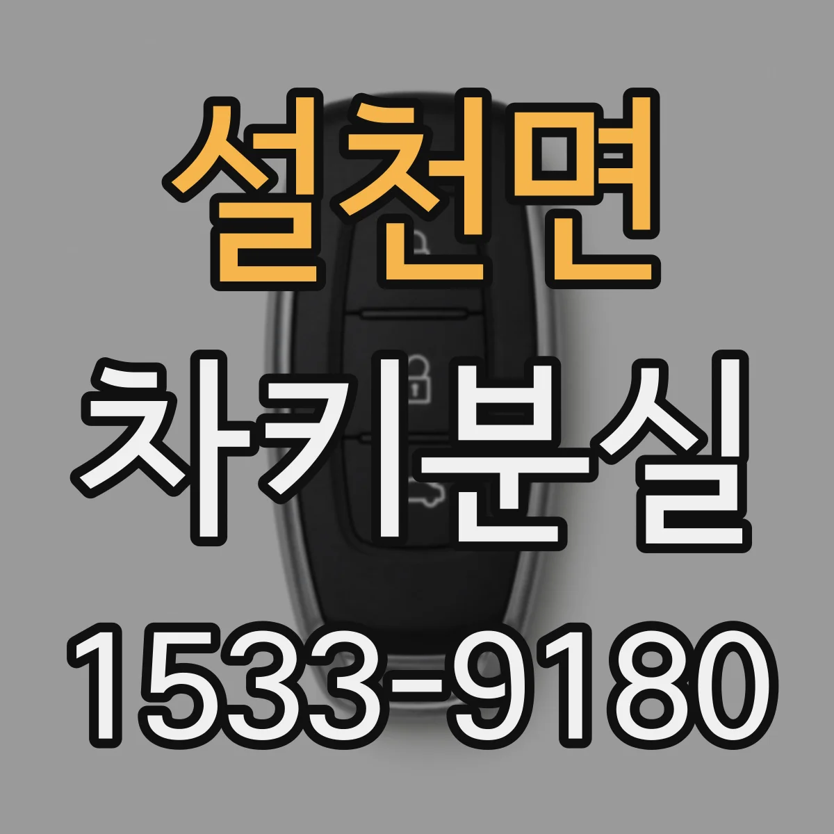 설천면 차키분실