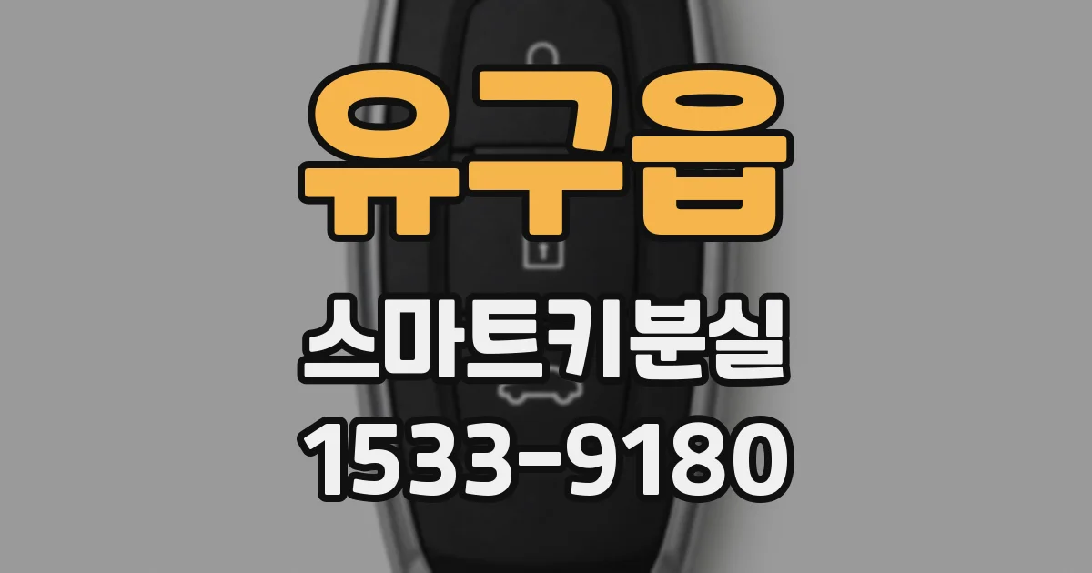 유구읍 스마트키분실