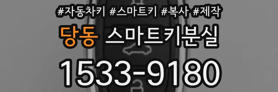당동 스마트키분실