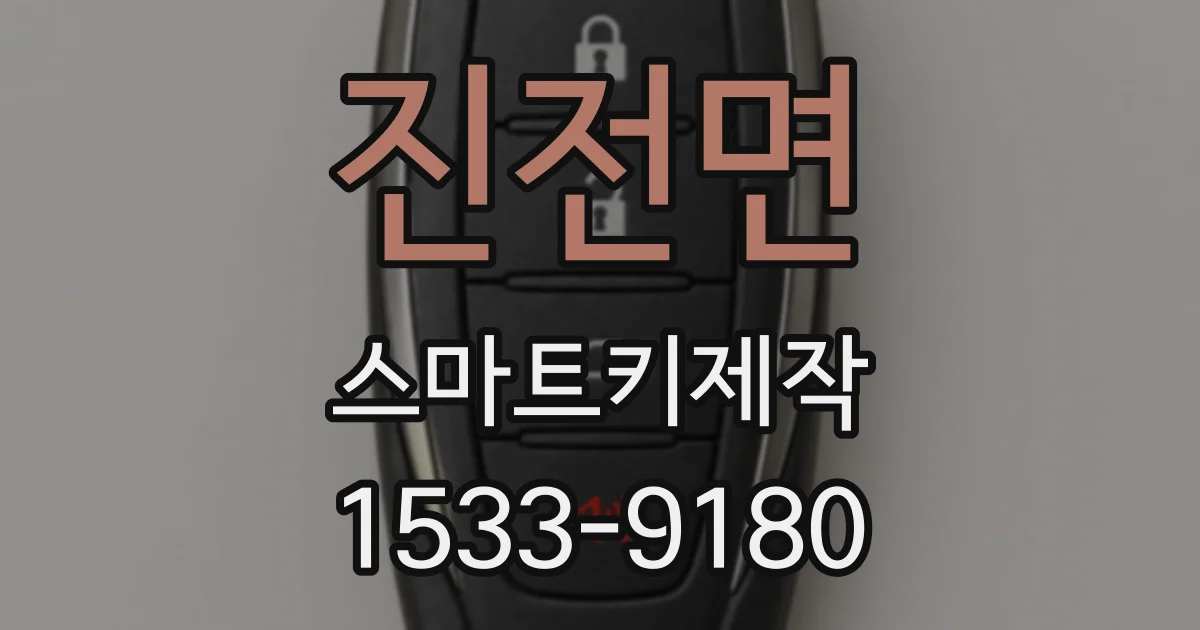 진전면 스마트키제작