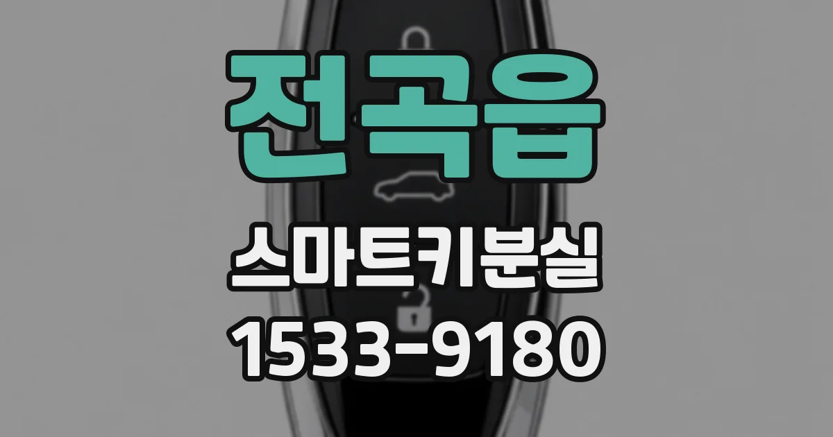 전곡읍 스마트키분실
