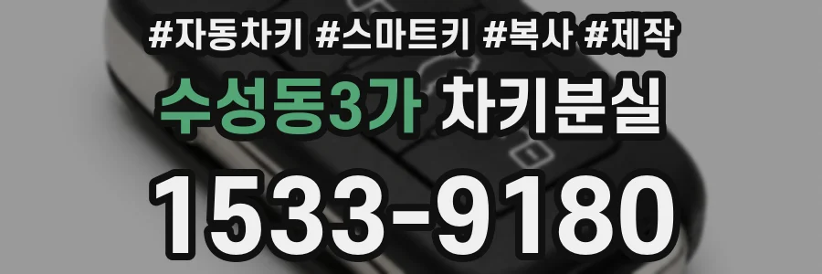 수성동3가 차키분실