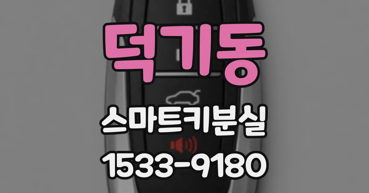 덕기동 스마트키분실