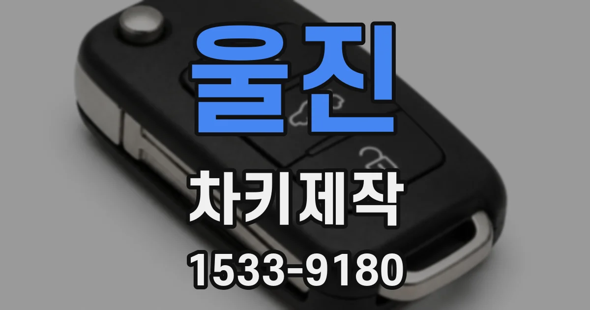 울진 차키제작