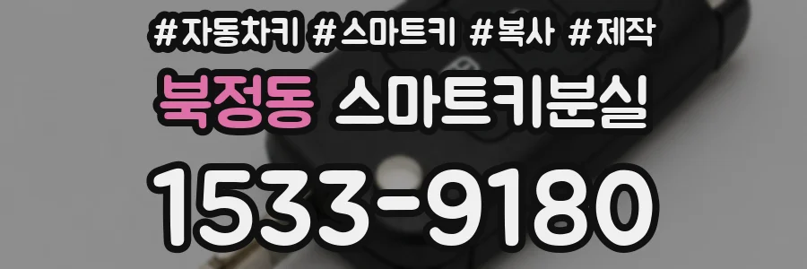 북정동 스마트키분실