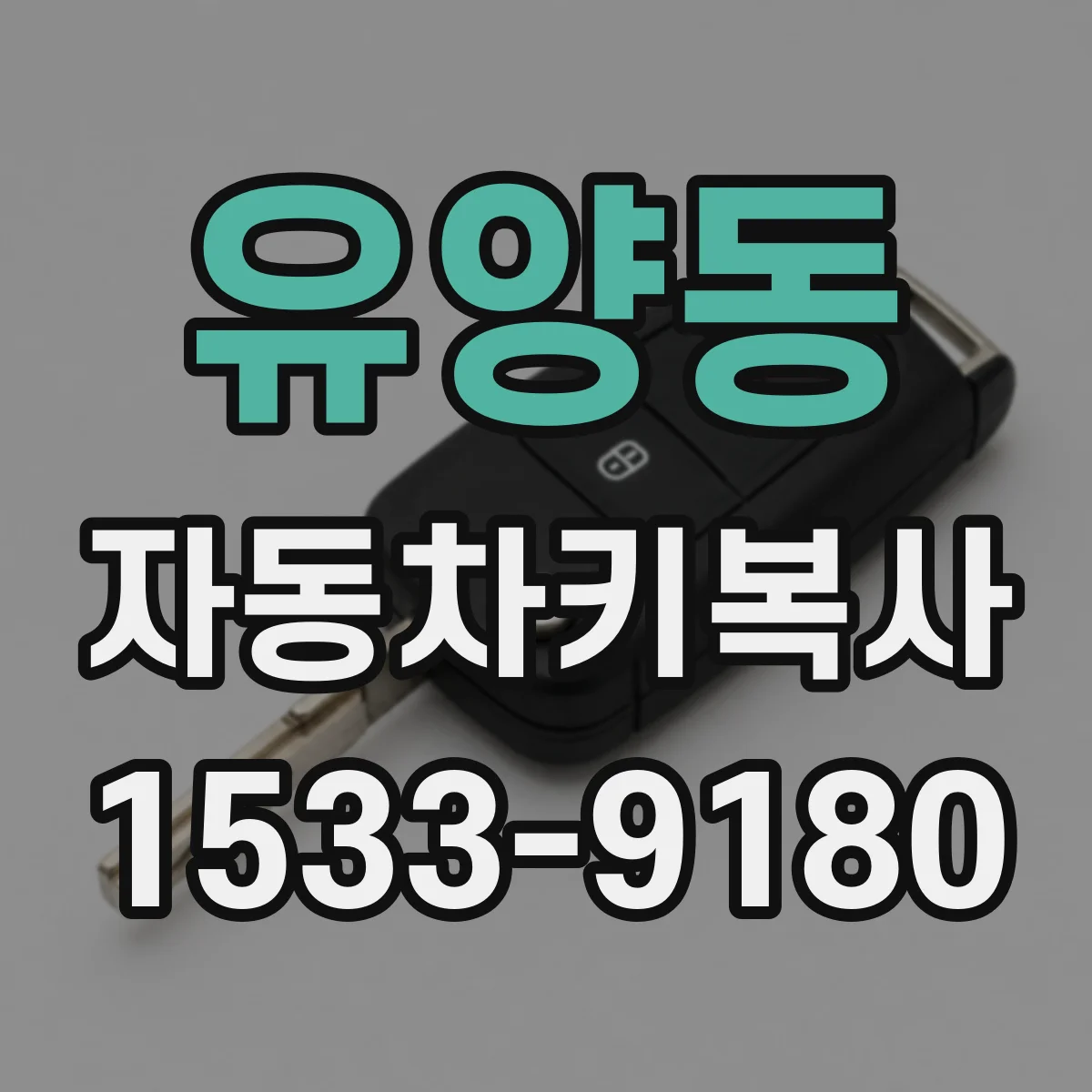 유양동 자동차키복사