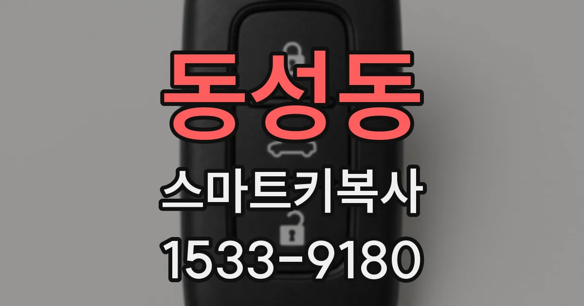 동성동 스마트키복사