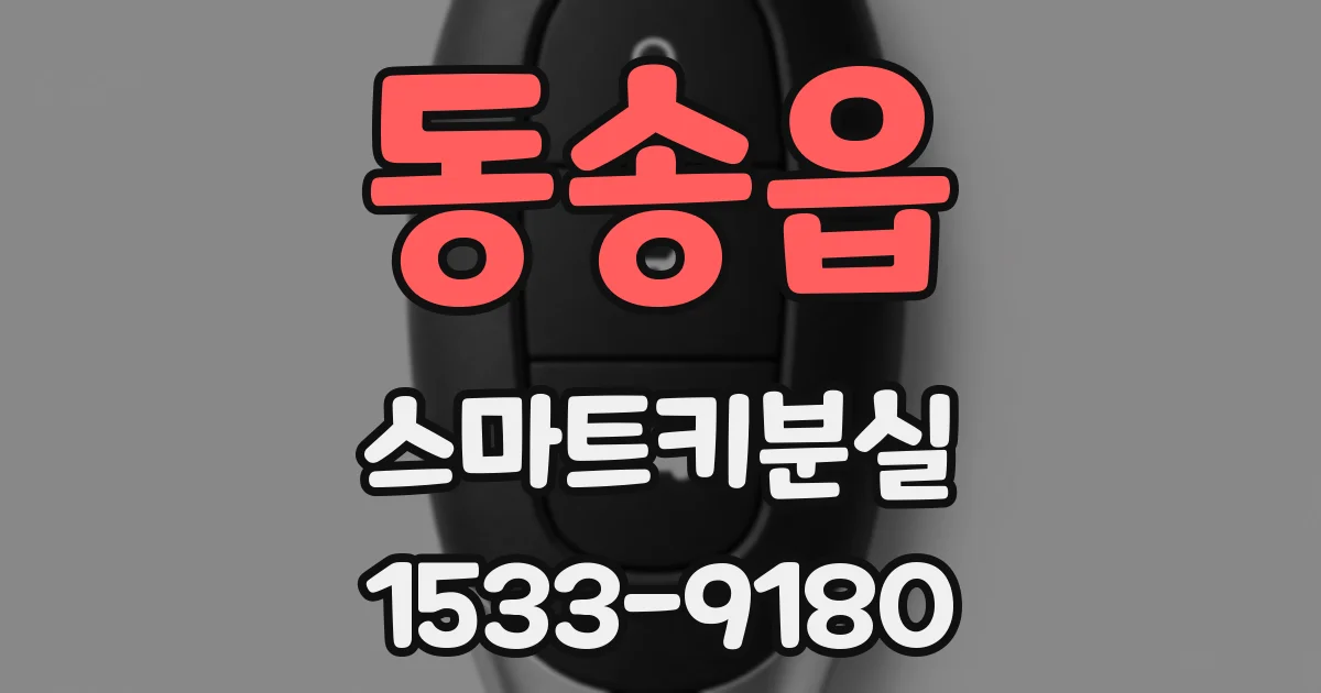 동송읍 스마트키분실