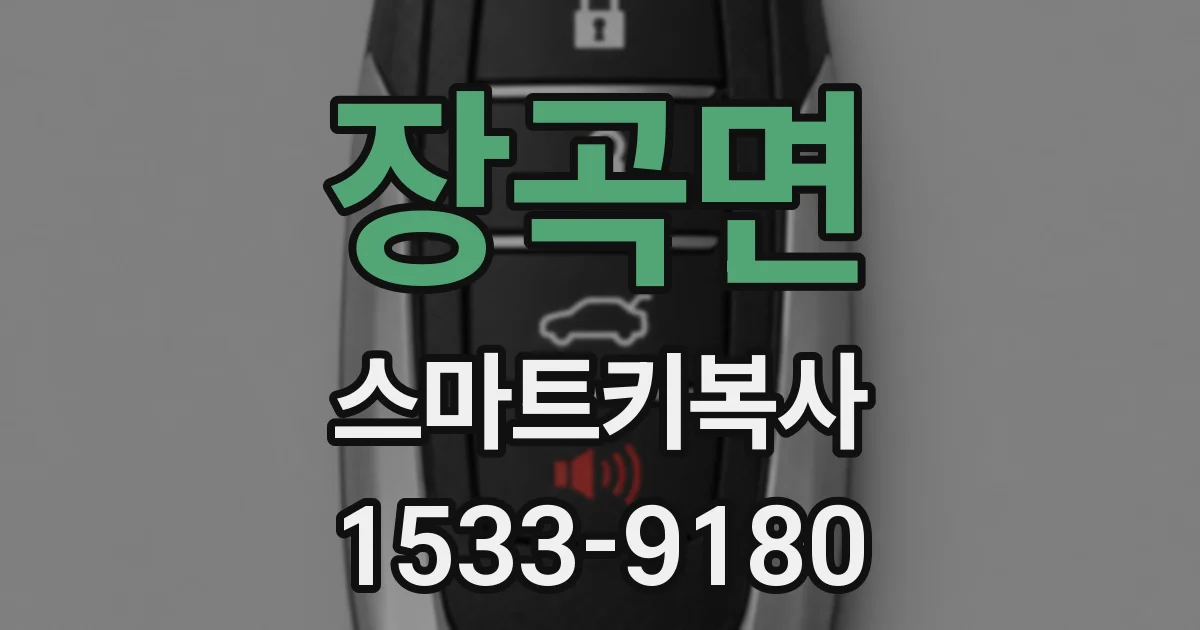 장곡면 스마트키복사