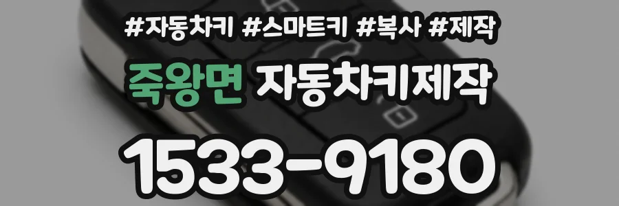 죽왕면 자동차키제작