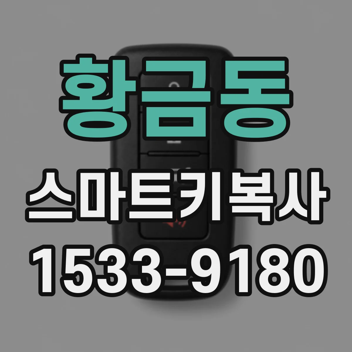 황금동 스마트키복사