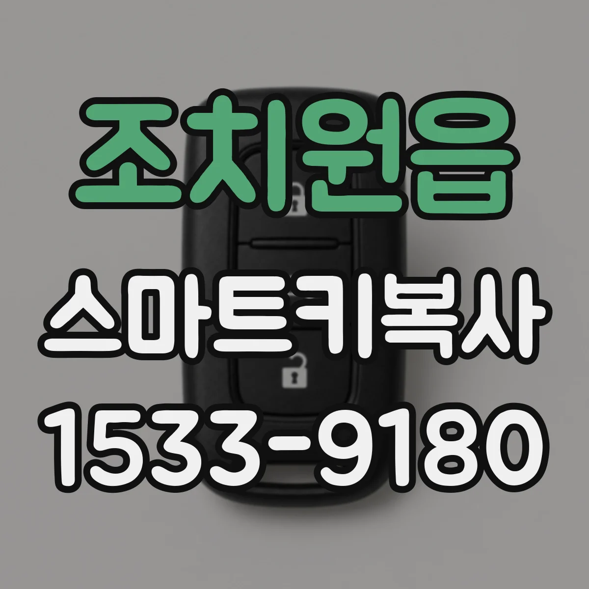 조치원읍 스마트키복사