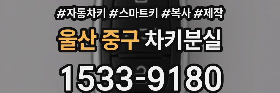 울산 중구 차키분실