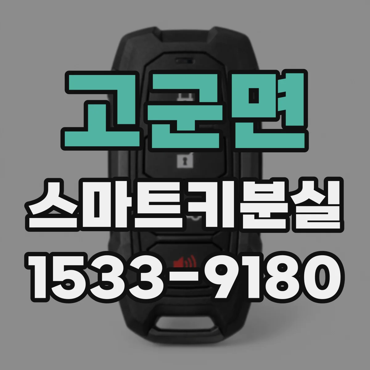 고군면 스마트키분실