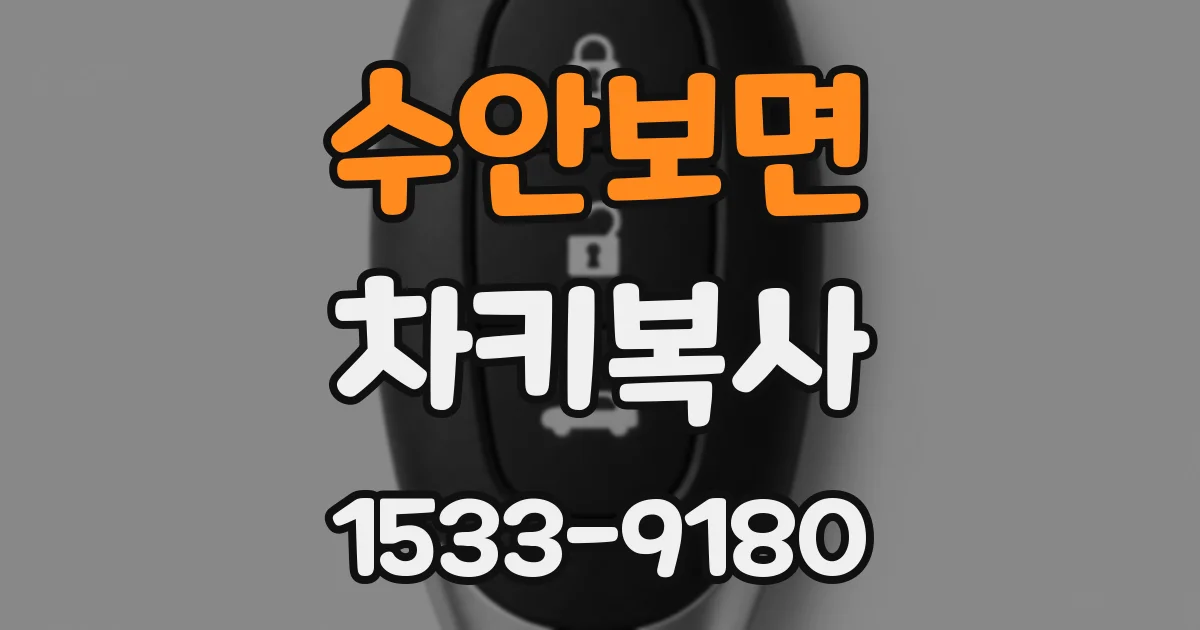수안보면 차키복사