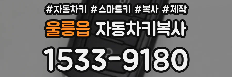 울릉읍 자동차키복사