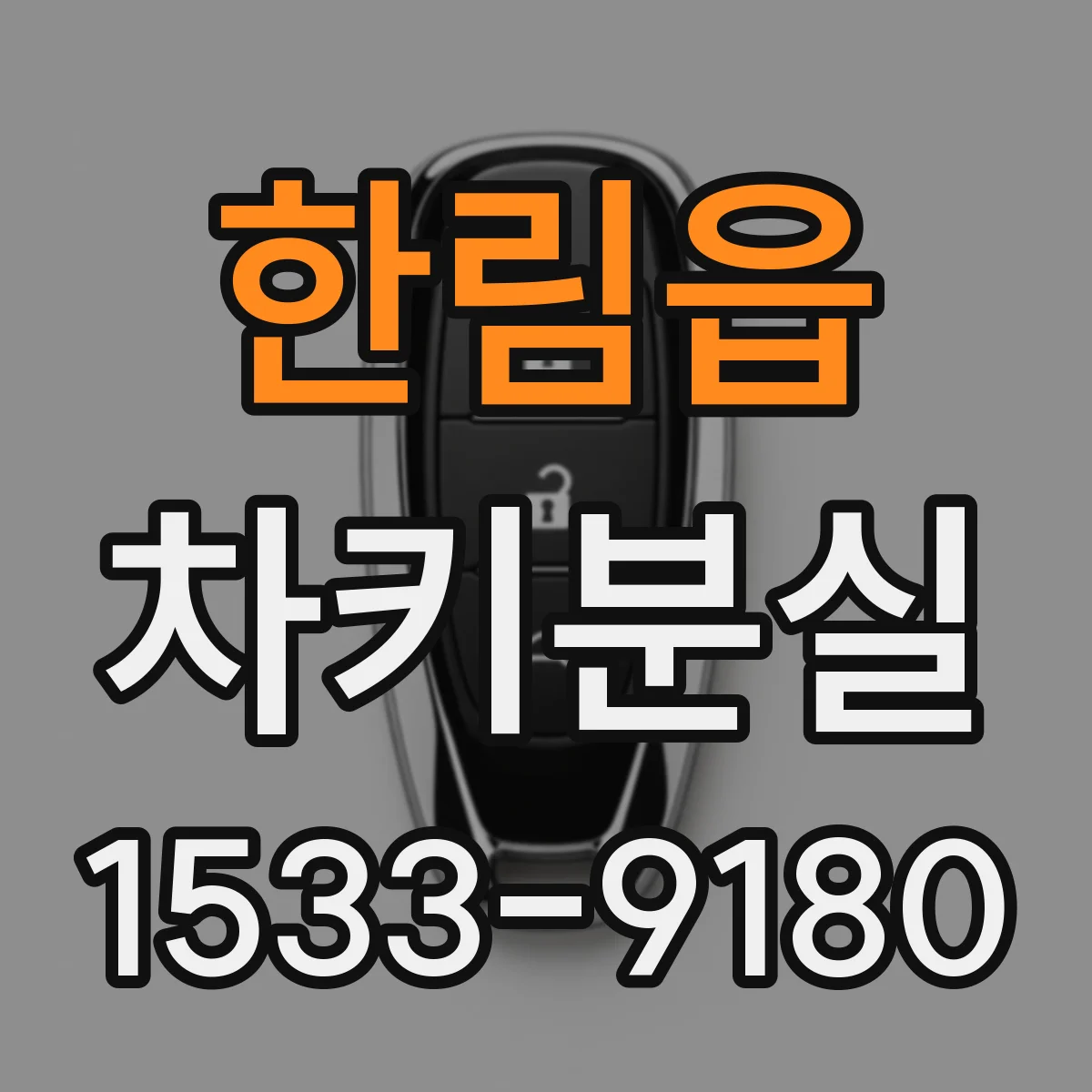 한림읍 차키분실