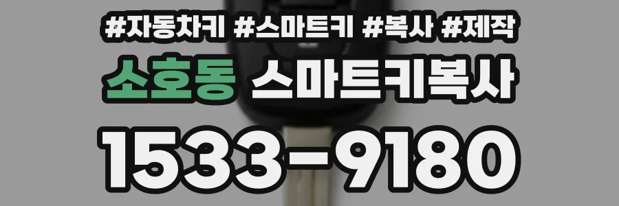 소호동 스마트키복사