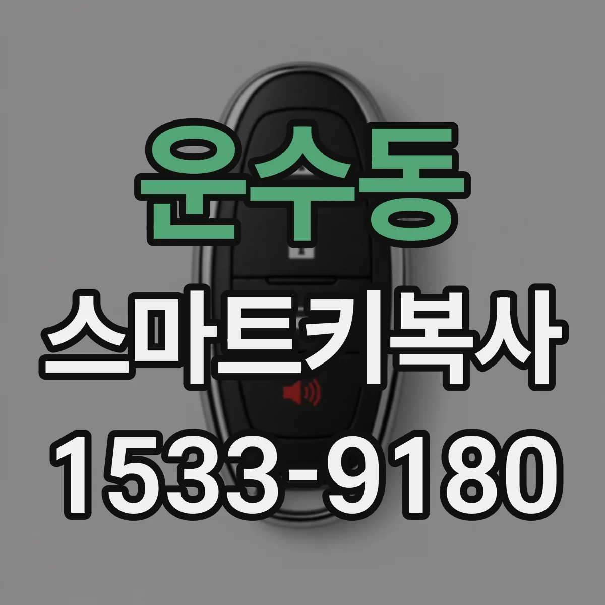 운수동 스마트키복사