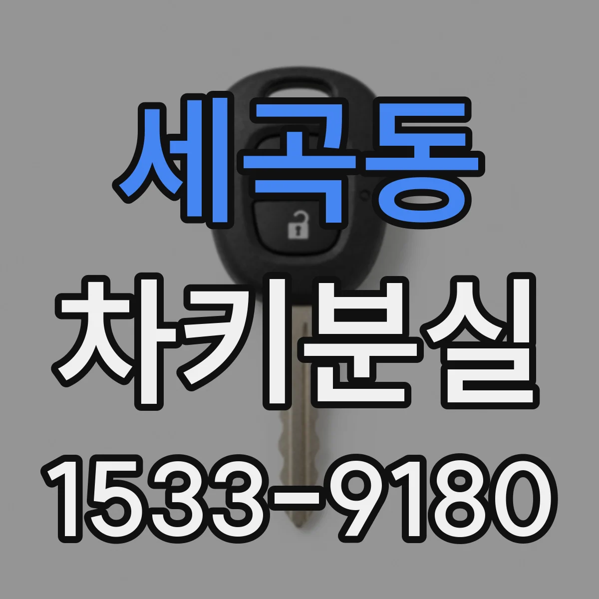 세곡동 차키분실