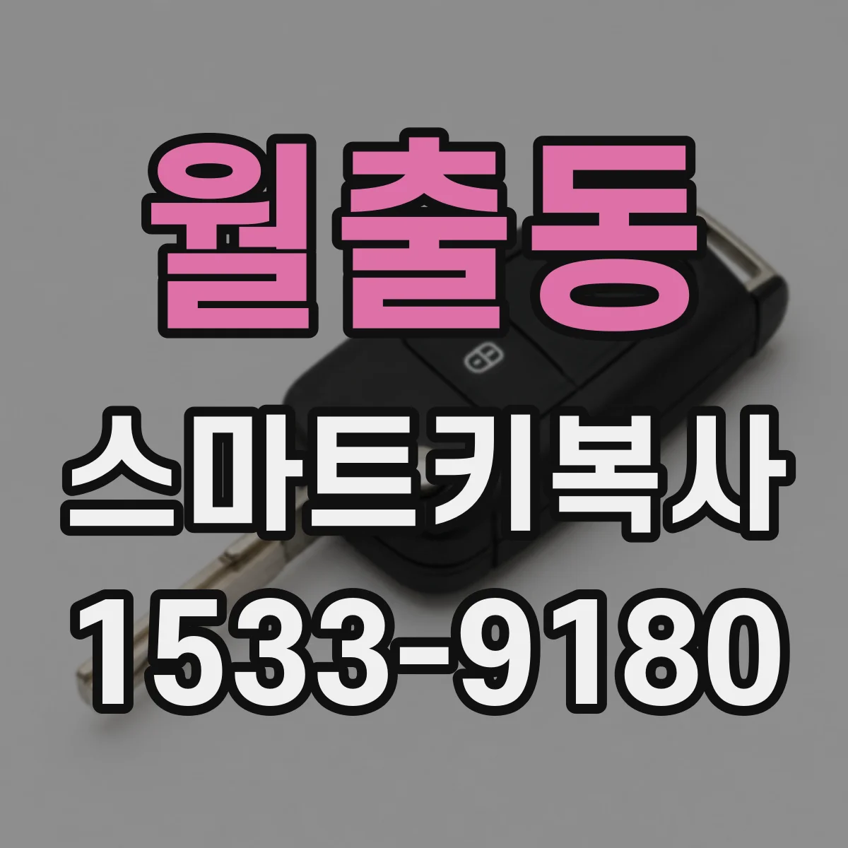 월출동 스마트키복사