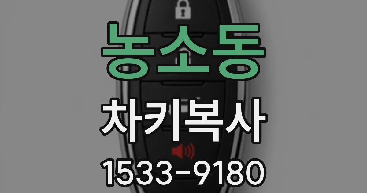 농소동 차키복사