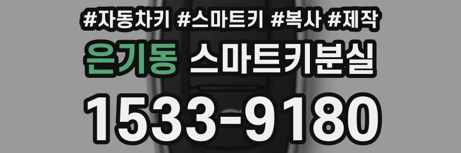 은기동 스마트키분실
