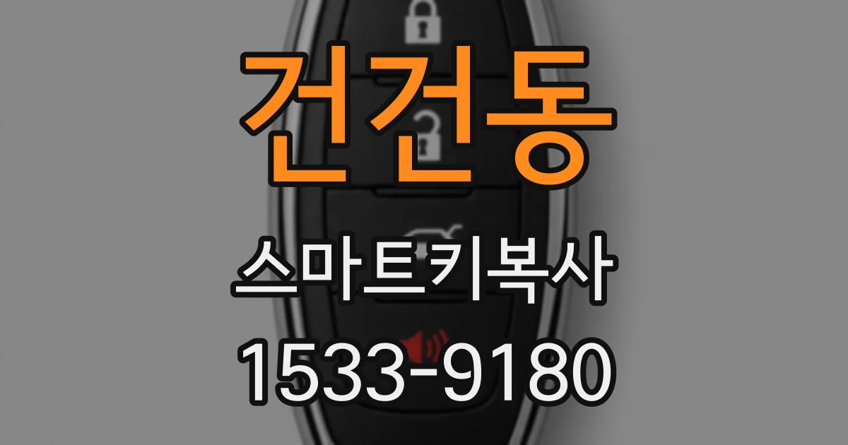 건건동 스마트키복사