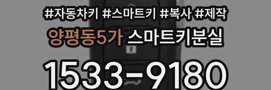 양평동5가 스마트키분실