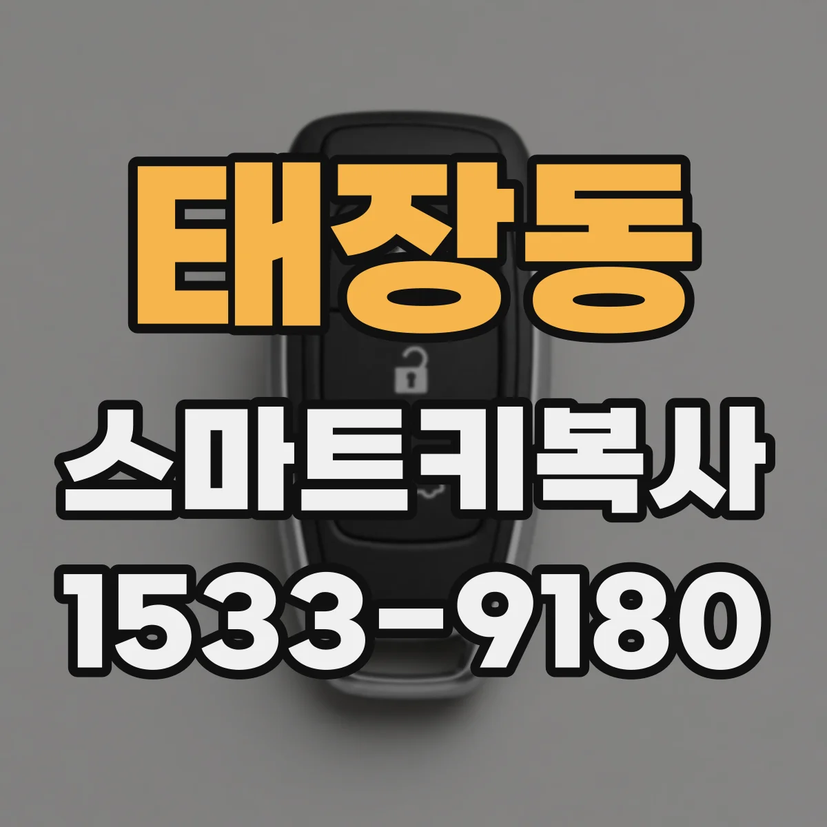 태장동 스마트키복사