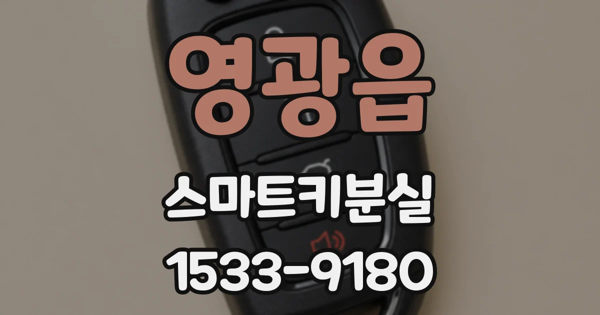 영광읍 스마트키분실