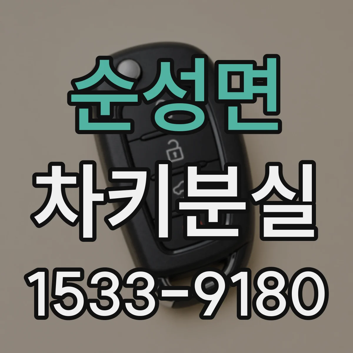 순성면 차키분실