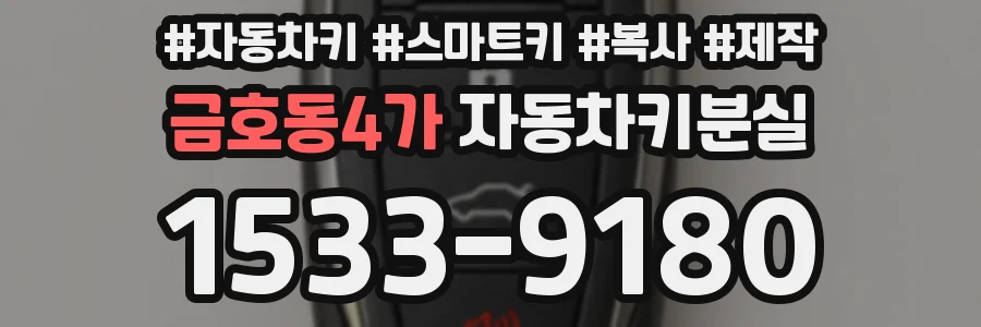 금호동4가 자동차키분실