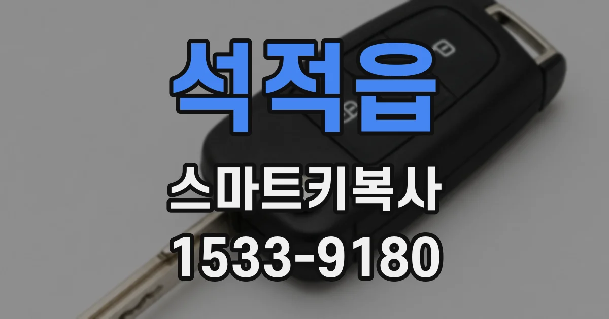 석적읍 스마트키복사