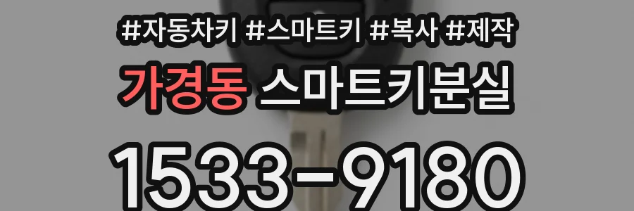 가경동 스마트키분실