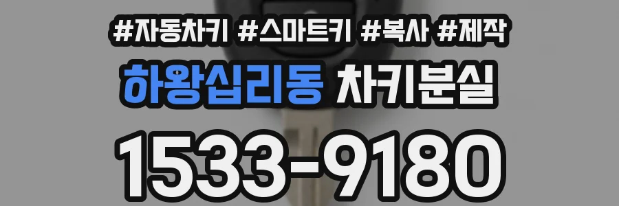 하왕십리동 차키분실