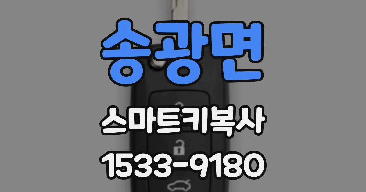 송광면 스마트키복사